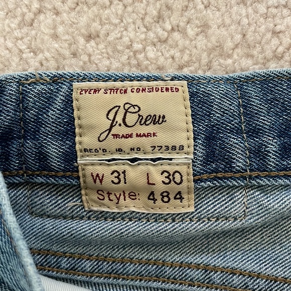 J.Crew 484 Men’s Jeans - Picture 2 of 4